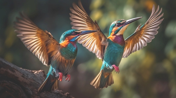Colorful Birds ?>
